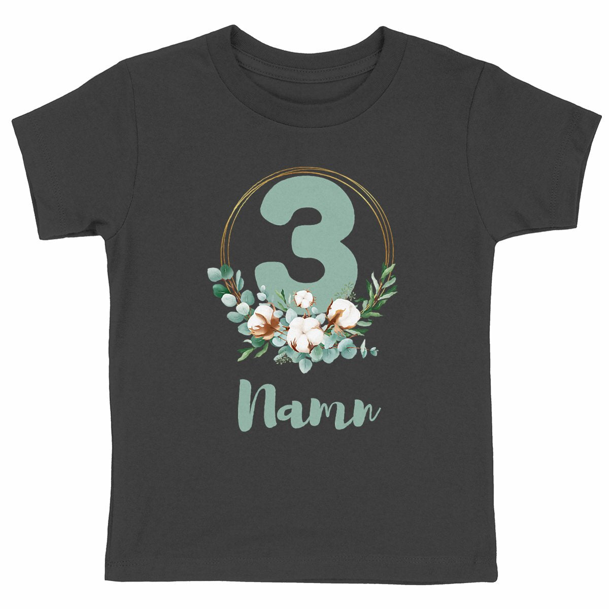 Flower Flow Green | Ekologisk Tee