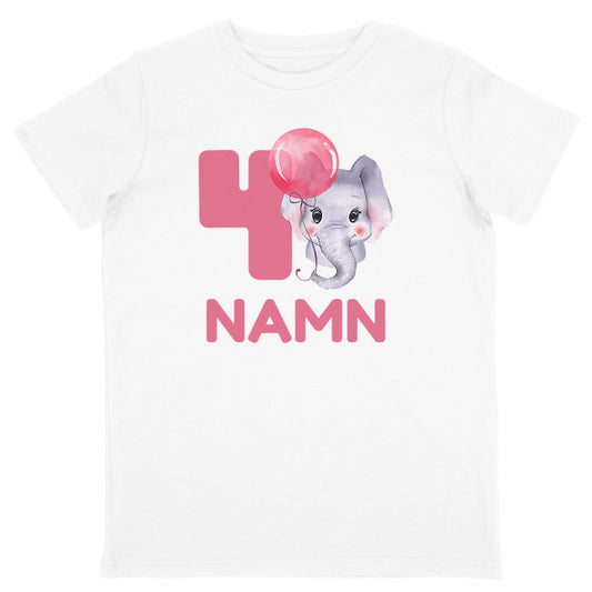 Cuddly Cute Elephant | 2-4 år | Ekologisk Tee