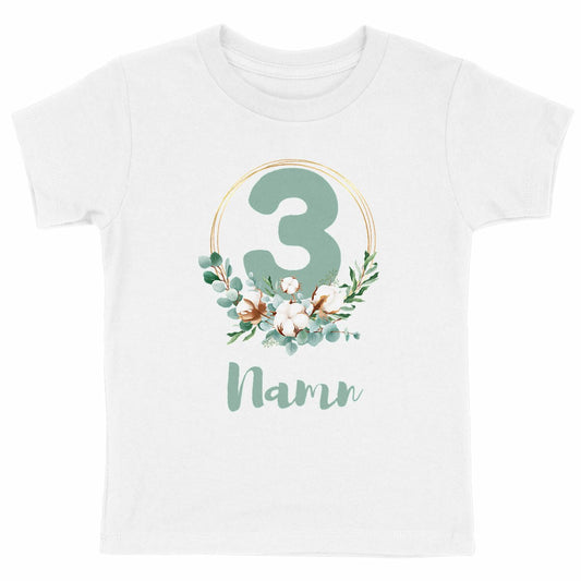 Flower Flow Green | Ekologisk Tee