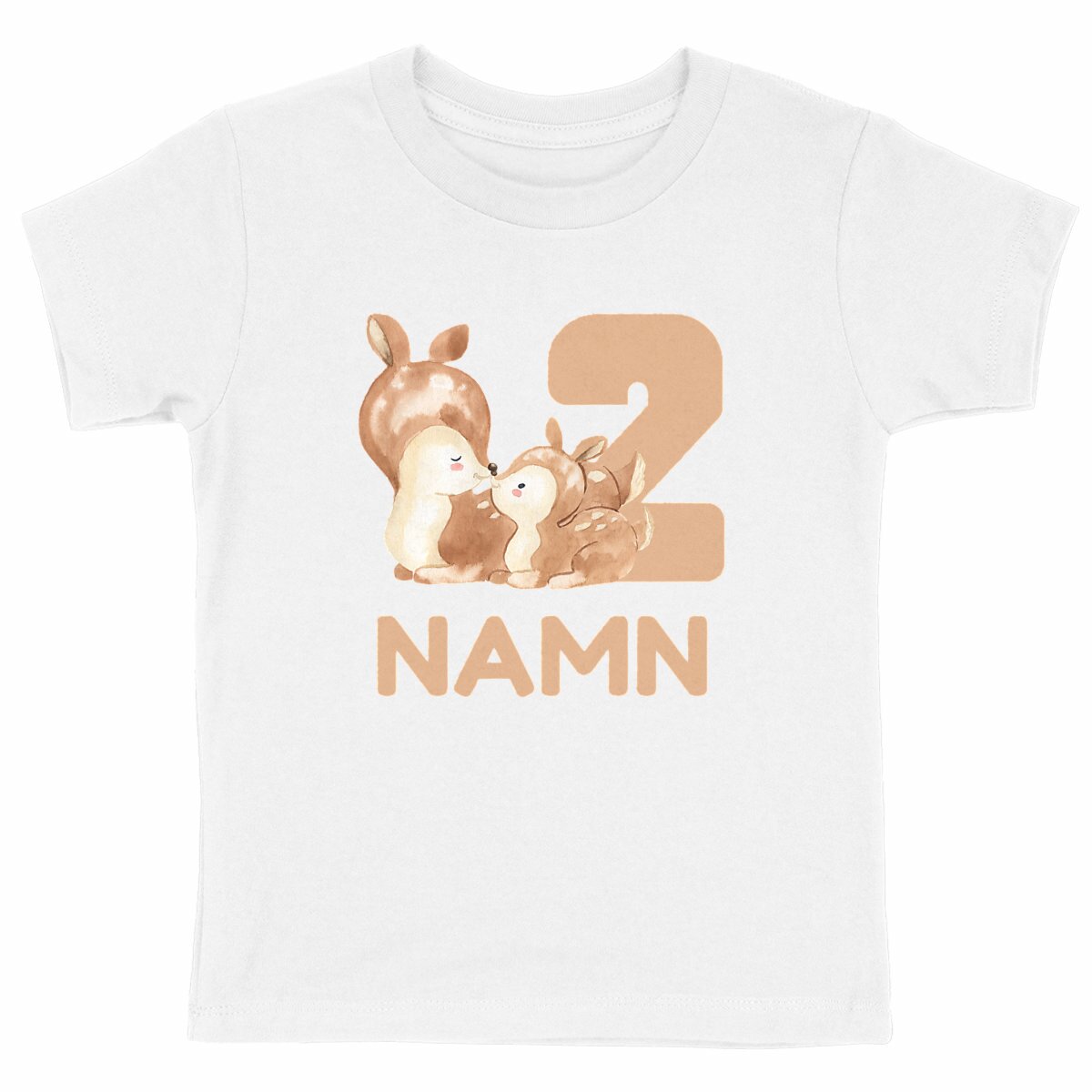 Cuddly Cute Deer | Ekologisk Tee