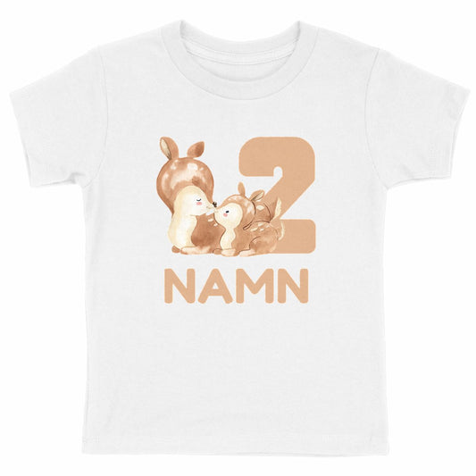 Cuddly Cute Deer  | Ekologisk Tee