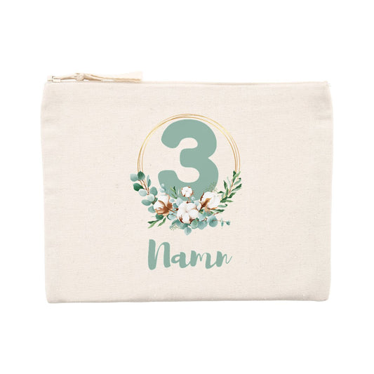 Flower Flow Green | Återvunnet Pennfodral