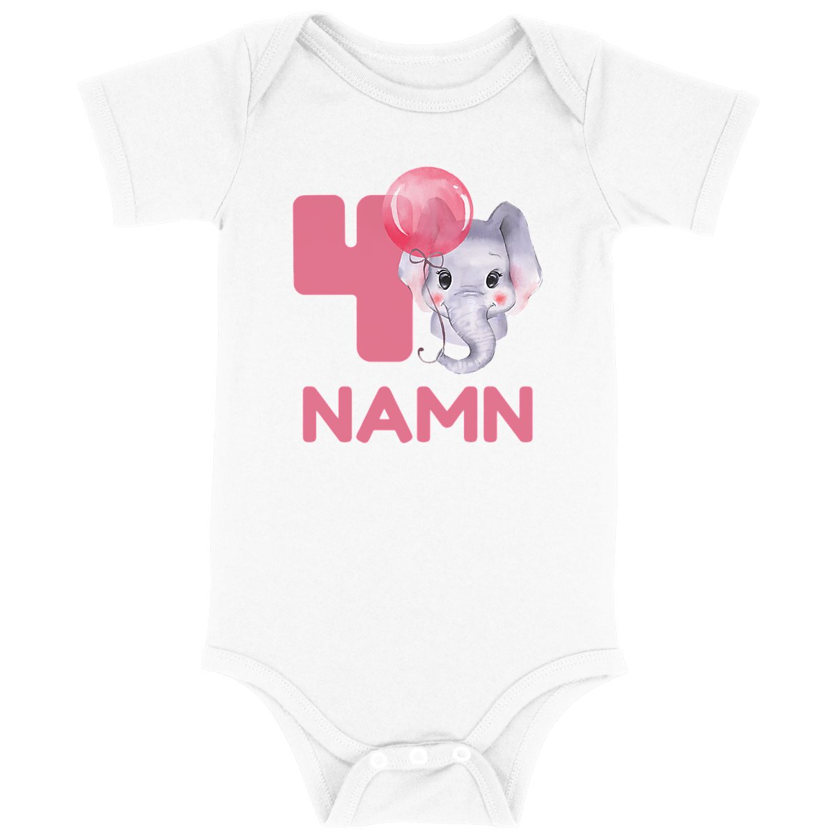 Cuddly Cute Elephant | Ekologisk Body